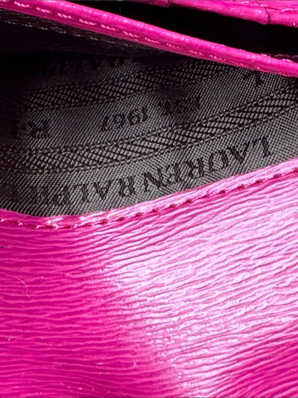 Lauren Ralph Lauren Fuchsia 🩷 Leather Continental Wallet - Picture 6 of 7